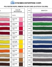 rope handle color card